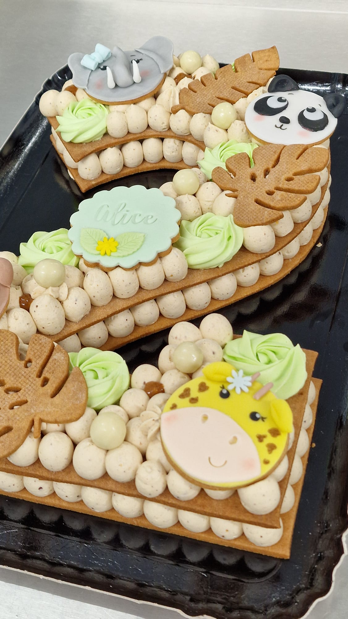 Number cake