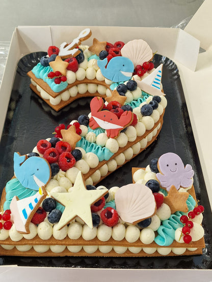 Number cake